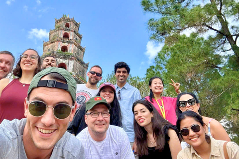 From Hoi An/Da Nang: Hue Heritage Tour with Local Cuisine Pick-up from Da Nang - Without Entry Fee