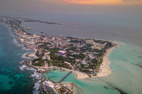 Catamaran Ride with Snorkeling, Open Bar, and Lunch from Isla Mujeres Catamaran Ride: Snorkel, Open Bar, Lunch & Hotel Pick-Up