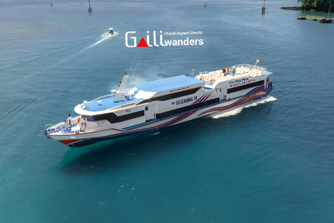 Bali: From/to Gili Islands and Nusa Penida Fast Boat Ticket 1-Way ticket Nusa Penida to Gili Lombok