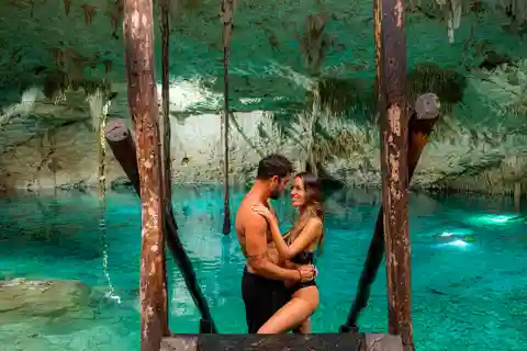 Full Day Floating Breakfast, Cenotes and Temazcal in TULUM