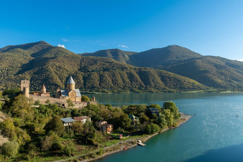 Tbilisi to Gudauri: Paragliding and Ananuri Fortress Tour
