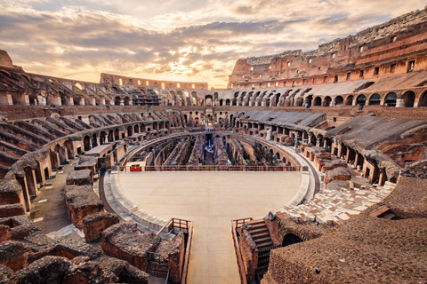 Rome: Colosseum Underground Small Group Guided Tour (8 pax)