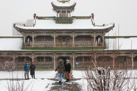 Excursion d&#039;une journée en Mongolie hivernale