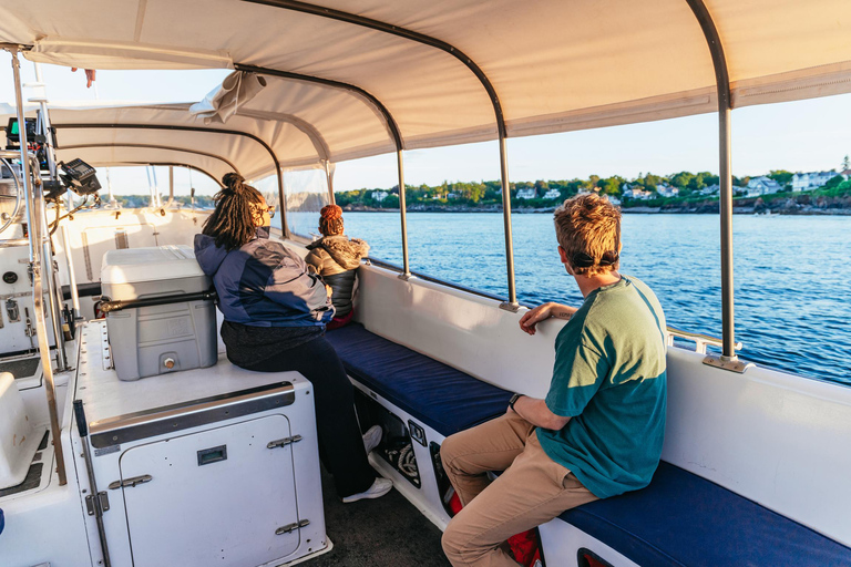 Portland: Sunset Lighthouse Cruise in Casco Bay with Drinks