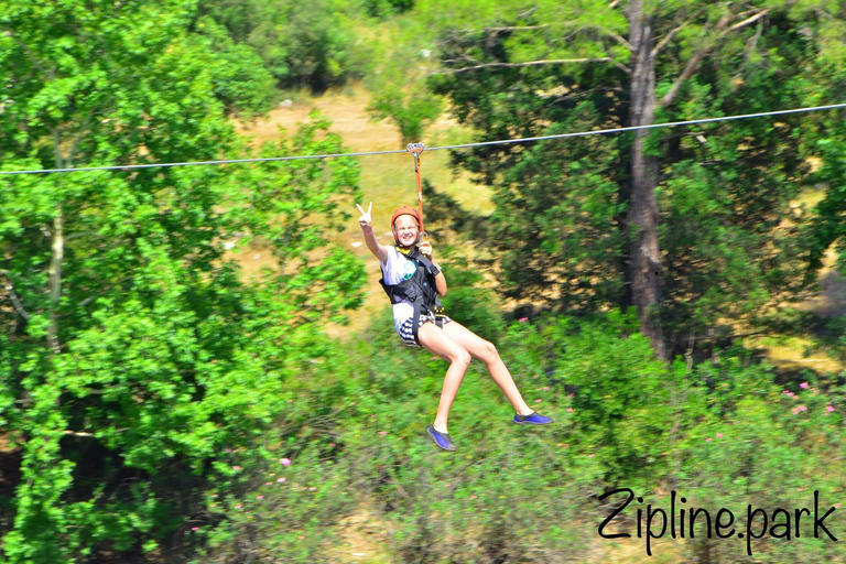 Side/Antalya: Canyon Rafting, Buggy or Quad, &amp; Zipline Tour