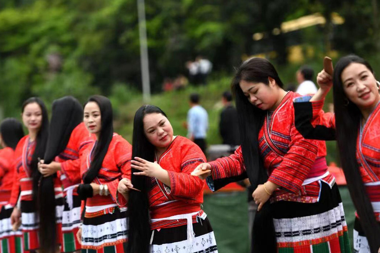 Longji Rice Terraces & Yao-Zhuang Village Cultural Tour Private tour with English Guide