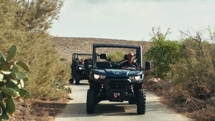 Gozo: Customizable Private Guided UTV Tour with Lunch