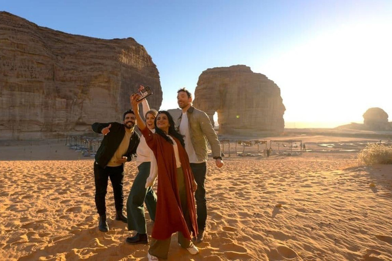 Al-'Ula: Hegra Winter's Edge e spedizione al tramonto nabateoAlUla: Hegra Winter's Edge &amp; Nabataean Sunset Expedition
