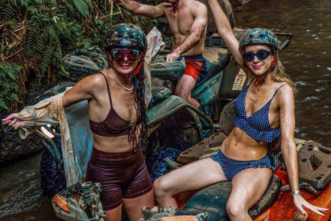 Ubud: ATV Quad Bike Adventure Jungle with Guide and Lunch