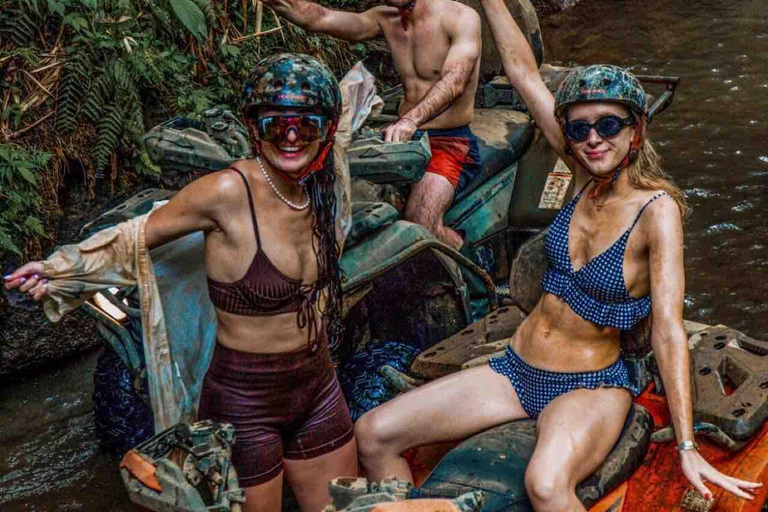 Ubud: ATV Quad Bike Adventure Jungle with Guide and Lunch