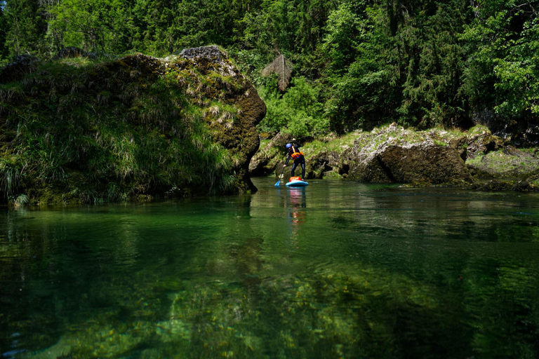 Lambach: Raft, kayak, or SUP river tour through Traun Gorge – Natura 2000 Dream Gorge with rafting boat, kayak, stand-up paddle board / TraunXperience