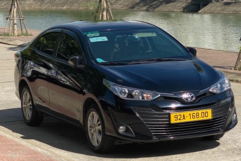 Da Nang : Affrètement d'une voiture privée pour le billet électronique pour les visites de Hue12 heures - 4 places (berline standard)