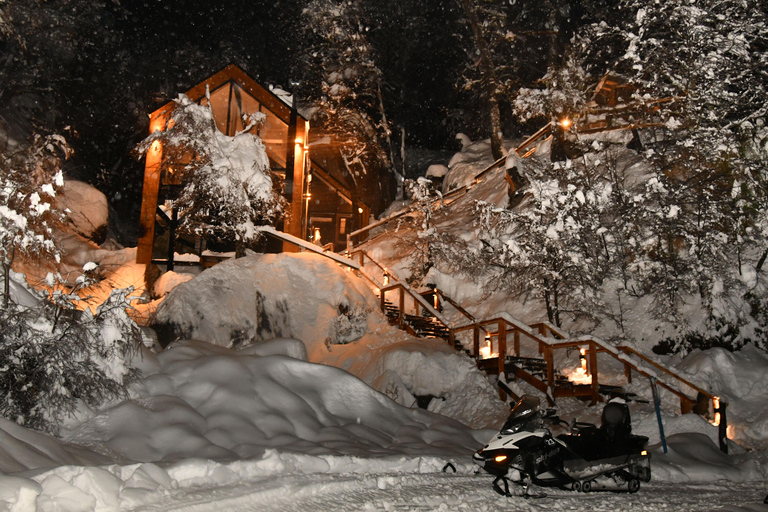 Bariloche: Schneemobilfahrt mit Abendessen 4 Schritte