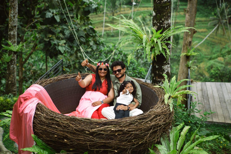 Alas Tirta: Bali Swing, Zipline & Hidden Waterfall - Ubud One Swing Package