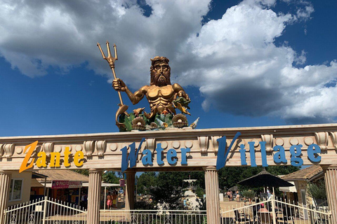 Zakynthos: Eintrittskarte für den Wasserpark mit TransportWasserpark-Eintritt mit Abholung von Tragaki oder Planos