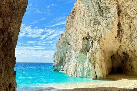 Agios Sostis: Hidden Love Cave & Natural Blue Pools Tour