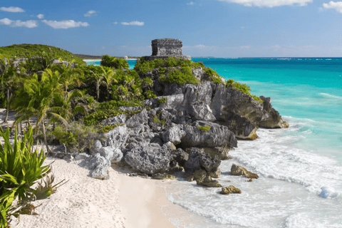 Tulum: Begeleide Maya-ruïnes Tour met vervoer en Caribisch uitzicht