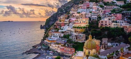 Transfer von Rom nach Positano & Pompeji Geführte Tour