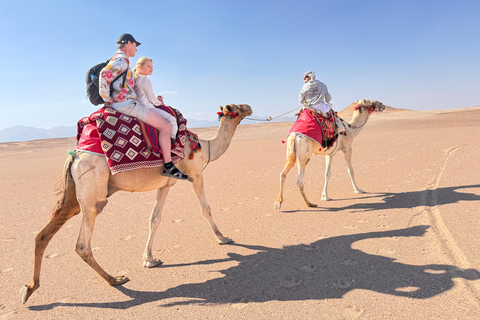 Hurghada: Camel Ride & horse ride and Off-Road Jeep Tour pickup from hotels inside hurghada