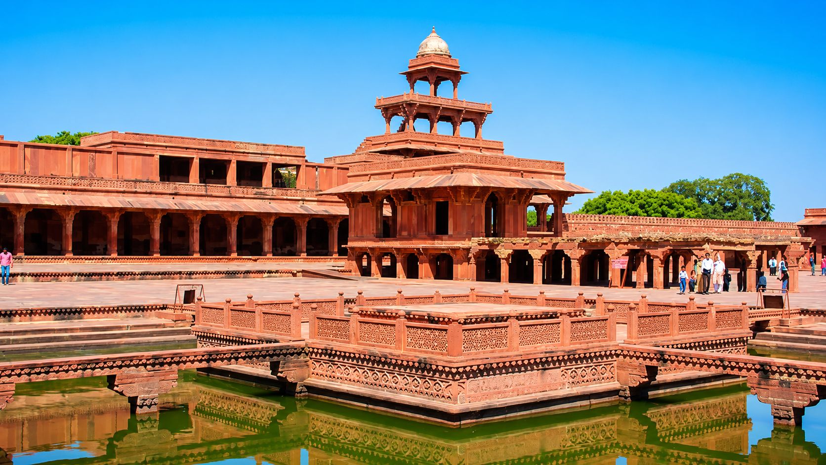 Delhi Agra Jaipur Transfer mit Fatehpur Sikri & Stepwell
