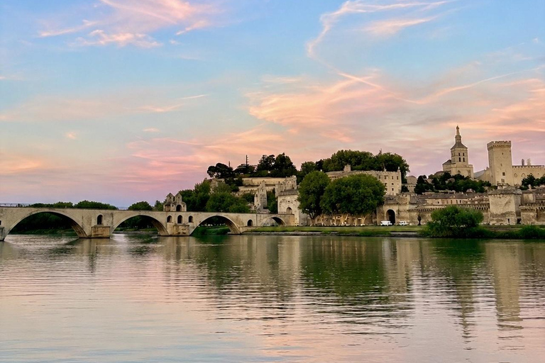 Avignon & Villeneuve-lès-Avignon: Guided Tour in a Tesla