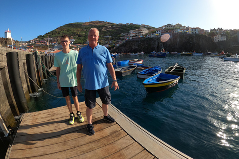 Visite privée des piscines naturelles et des cascades de Porto Moniz