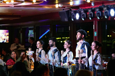 Istanbul:New Year's Eve Bosphorus Cruise with Dinner & Shows Window-Side Private Table For 2 w/hotel pickup and drop off