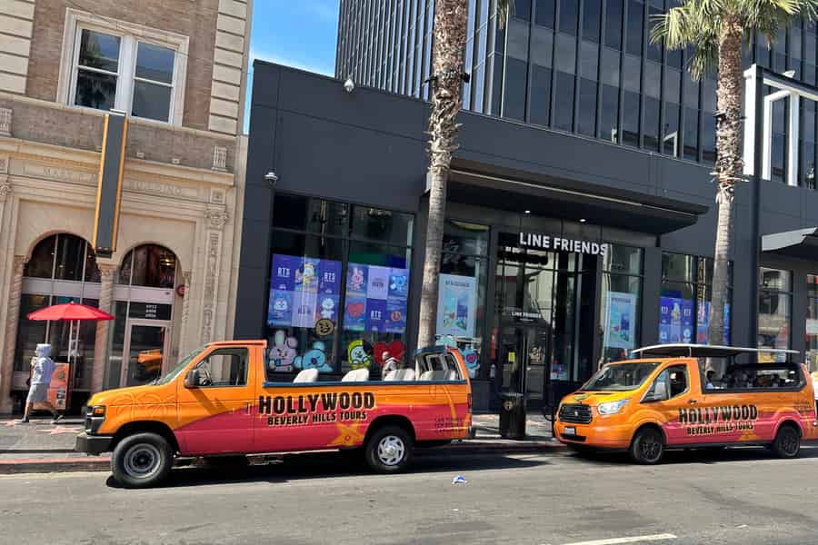 Los Angeles: Hollywood und Beverly Hills Open-Top Bus Tour. Foto: GetYourGuide
