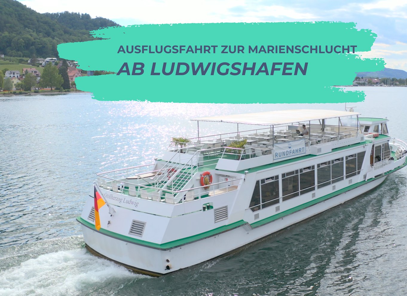 Bodensøen: Tag en sejltur til Marienschlucht fra Ludwigshafen