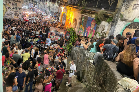 Pedra do Sal: Noche de samba en directo con guía local y bebida