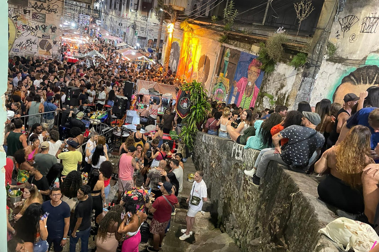 Pedra do Sal: Noche de samba en directo con guía local y bebida