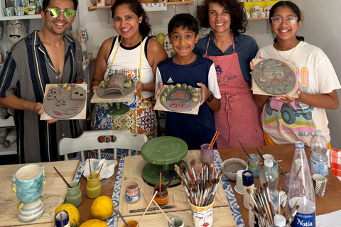 Positano: esperienza di classe ceramica