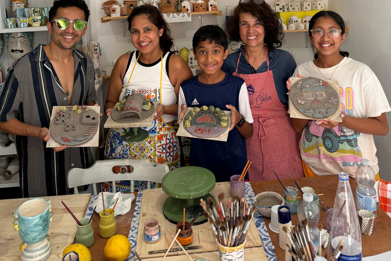 Positano: esperienza di classe ceramica