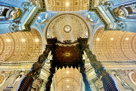 St. Peter Basilica, Tomb, Dome & Underground Catacombs Tour Catacombs Guided Tour & Skip the line Basilica