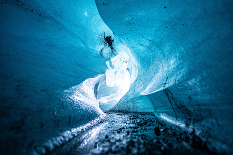 From Vík: Fly your Drone in Katla Ice Cave Super Jeep Tour