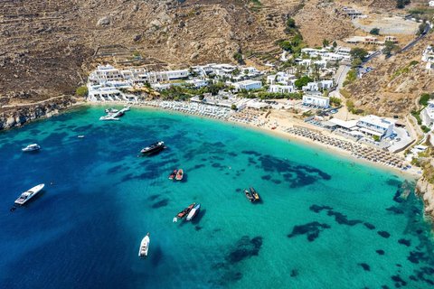 Mykonos: Fast Private Speedboat Transfer to Scorpios