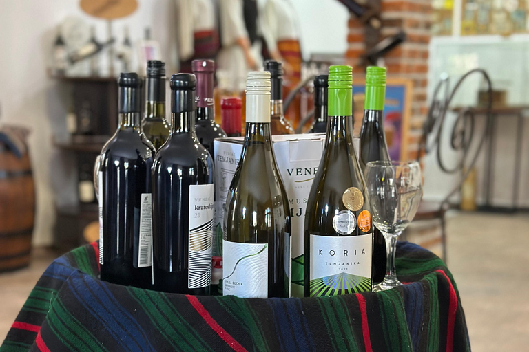 Skopje: Stobi and Tikveš Wine Region Day Trip with 6 Tasting