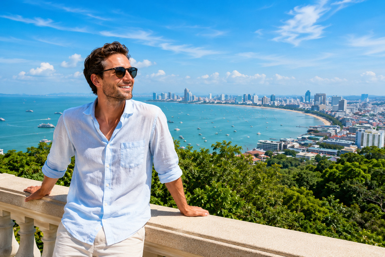 Pattaya/Laem Chabang Port: Private City Highlights Tour Pattaya with a Private Car 4-Hour Tour