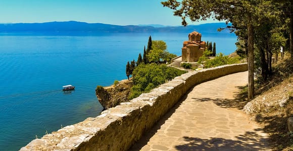 Von Skopje aus: Ganztagestour in die UNESCO-Stadt Ohrid