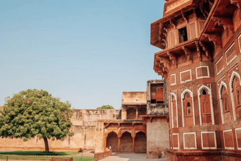 From Jaipur: Full-Day Agra Trip by Car with Guide From Jaipur: Tour with Car, Driver, and Guide Only