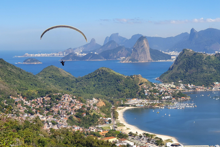 Niterói: Paragliding Experience with GoPro Photos and Video