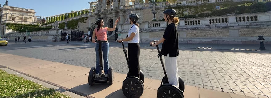 Visite privée en Segway du château de Buda à Budapest