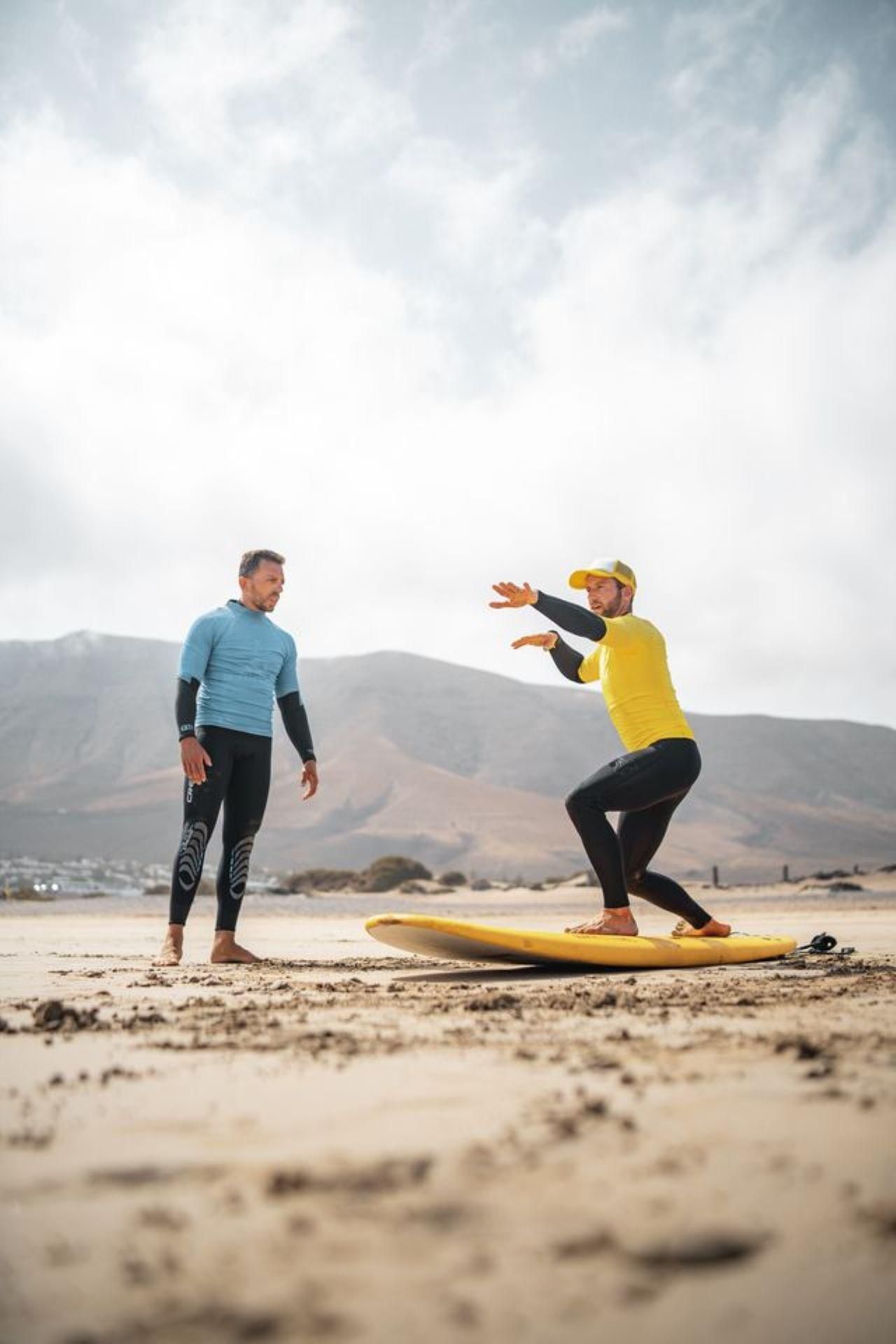 Lanzarote: Privater Surfkurs am Strand von Famara