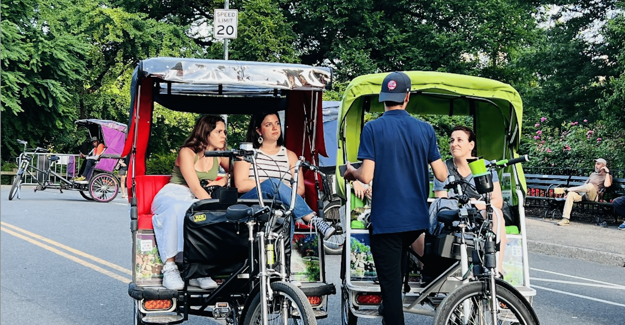 NYC: Central Park Pedicab Tour with Photo Stops