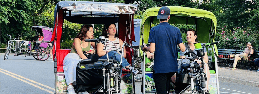 NYC : Central Park Pedicab Tour avec arrêts photos