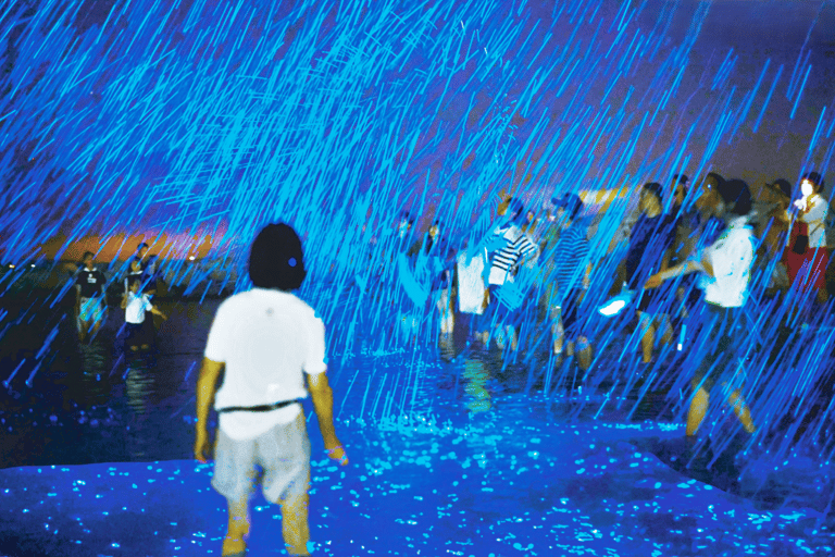 From Osaka: Awaji Island Magical Blue Sea Firefly Night Tour From Namba