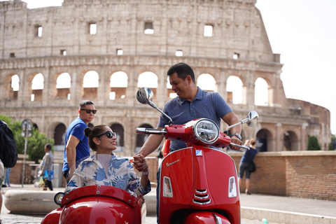 Rome Vespa Sidecar Tour: 90-Minute Panoramic Experience Shared Sidecar Experience