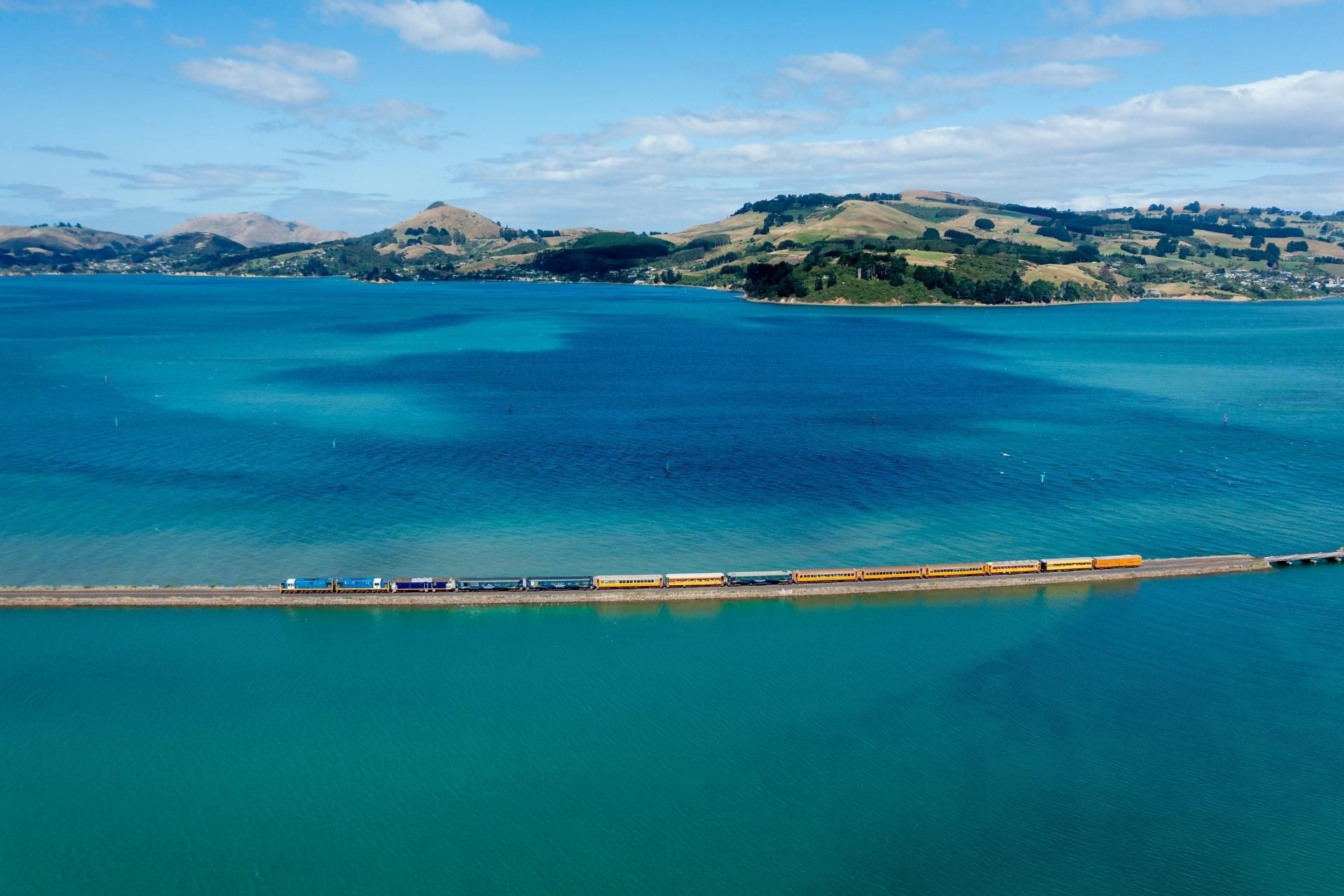 Dunedin: Panorama-Zugfahrt an der Küste von Otago