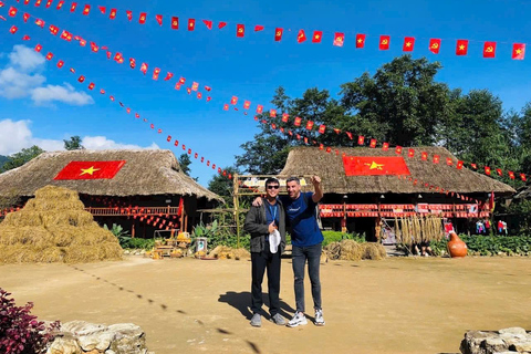 Hanoi: 3 días de senderismo por Sapa Cat Cat, Lao Chai, Puentes de Cristal