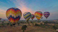 Teotihuacan, Vol de ballon avec petit déjeuner dans une grotte naturelle - Hizvo